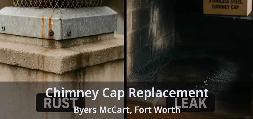 Chimney Cap Replacement Byers McCart, Fort Worth - TX Chimney Cap Replacement Byers McCart, Fort Worth - TX