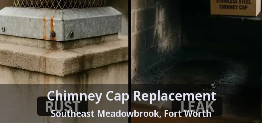 Chimney Cap Replacement Southeast Meadowbrook, Fort Worth - TX Chimney Cap Replacement Southeast Meadowbrook, Fort Worth - TX