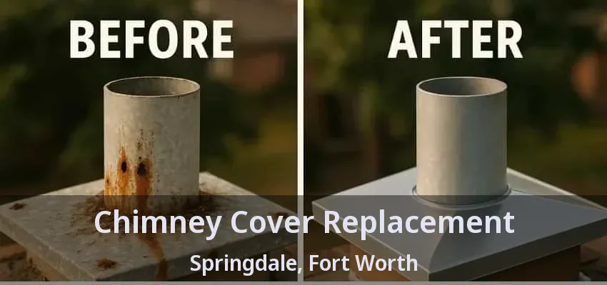 Chimney Cover Replacement Springdale, Fort Worth - TX
