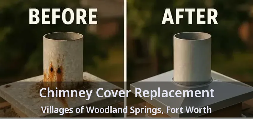 Chimney Cover Replacement Villages of Woodland Springs, Fort Worth - TX