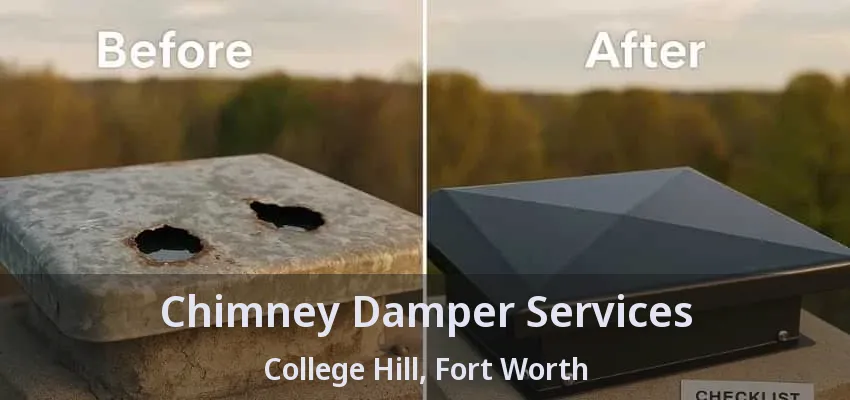 Chimney Damper Services College Hill, Fort Worth - TX