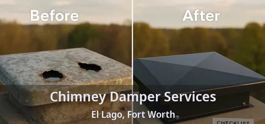 Chimney Damper Services El Lago, Fort Worth - TX