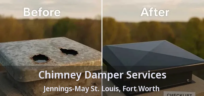 Chimney Damper Services Jennings-May St. Louis, Fort Worth - TX