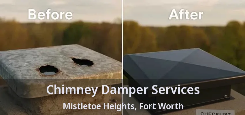 Chimney Damper Services Mistletoe Heights, Fort Worth - TX