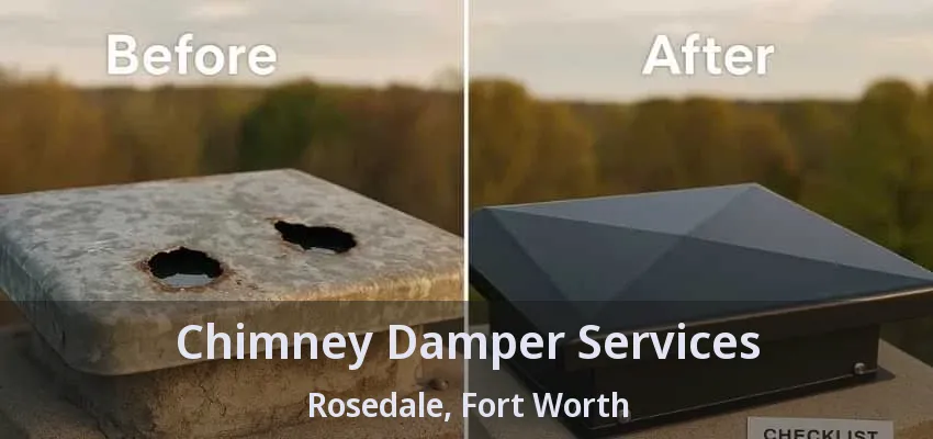 Chimney Damper Services Rosedale, Fort Worth - TX