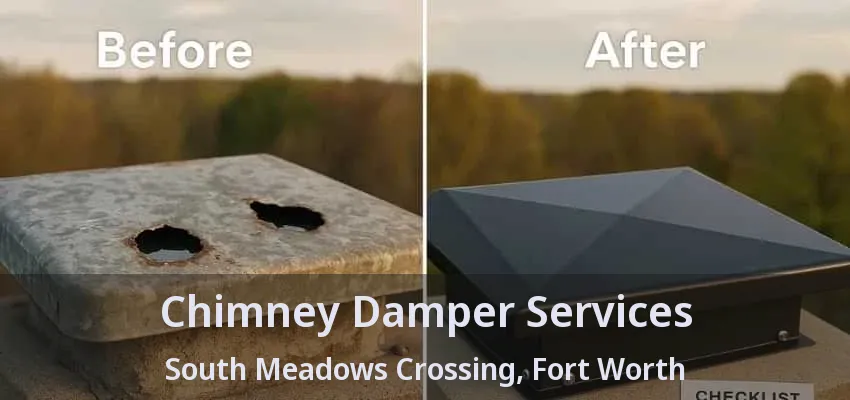 Chimney Damper Services South Meadows Crossing, Fort Worth - TX