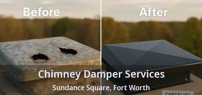 Chimney Damper Services Sundance Square, Fort Worth - TX