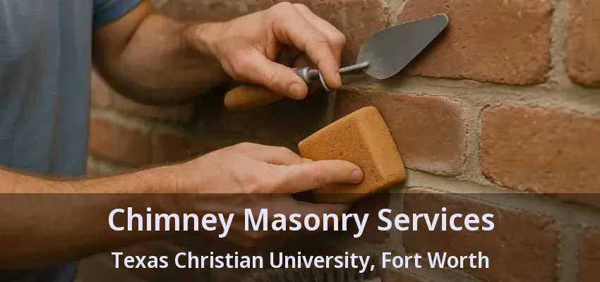 Chimney Masonry Services Texas Christian University, Fort Worth - TX