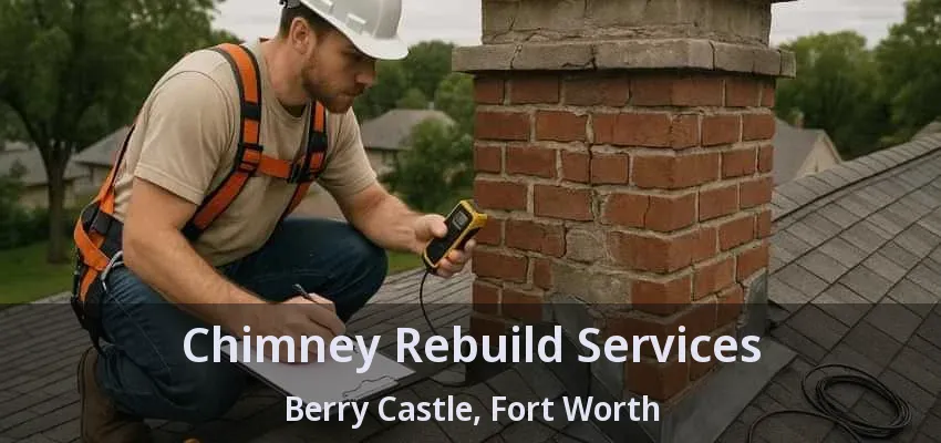 Chimney Rebuild Services Berry Castle, Fort Worth - TX