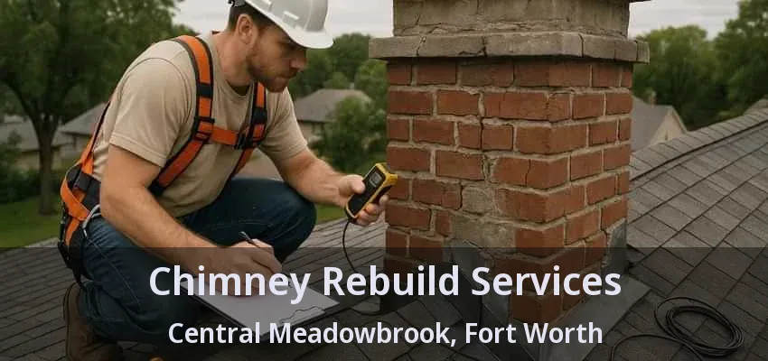 Chimney Rebuild Services Central Meadowbrook, Fort Worth - TX