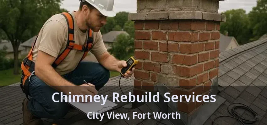 Chimney Rebuild Services City View, Fort Worth - TX