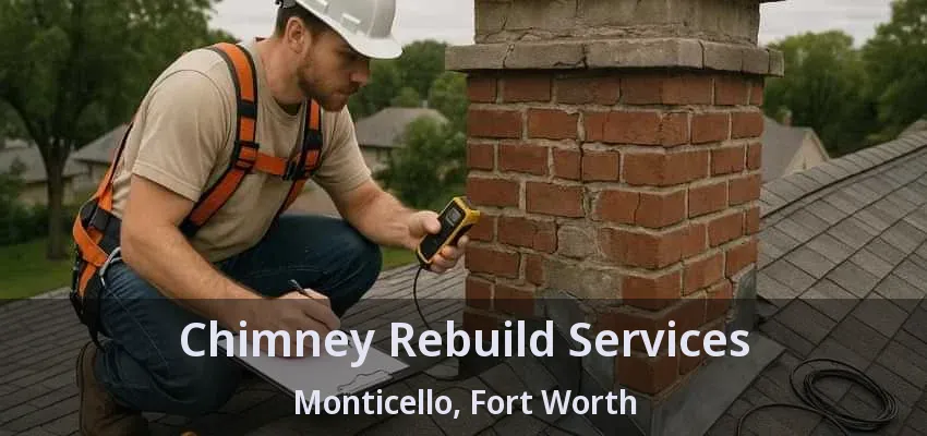 Chimney Rebuild Services Monticello, Fort Worth - TX