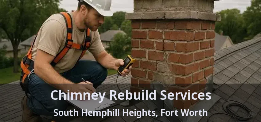 Chimney Rebuild Services South Hemphill Heights, Fort Worth - TX