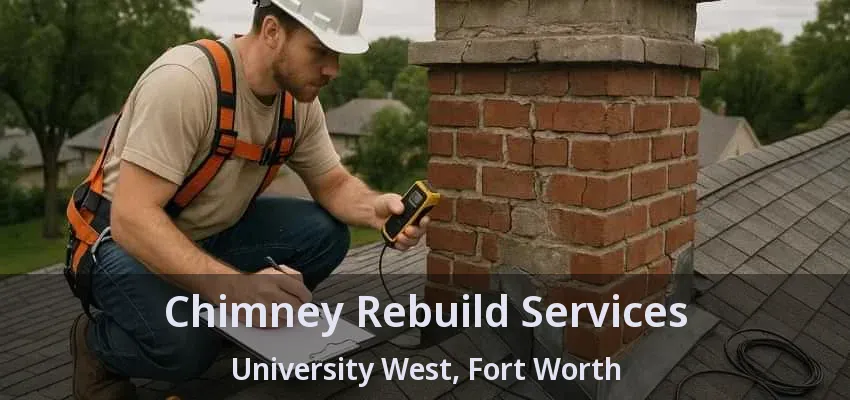 Chimney Rebuild Services University West, Fort Worth - TX