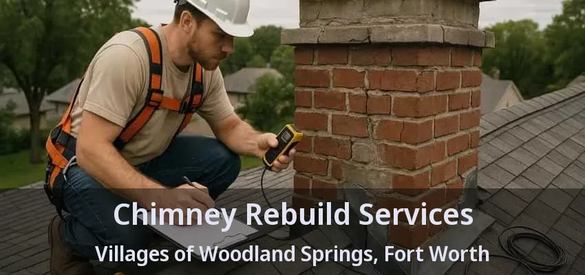 Chimney Rebuild Services Villages of Woodland Springs, Fort Worth - TX