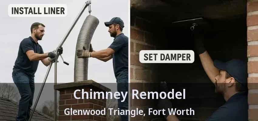 Chimney Remodel Glenwood Triangle, Fort Worth - TX