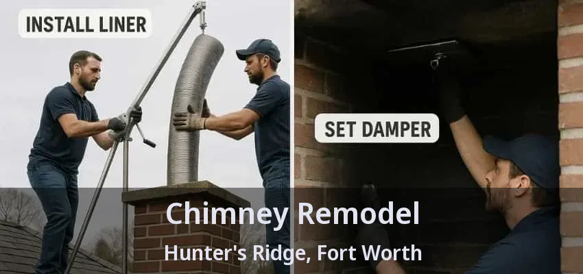Chimney Remodel Hunter's Ridge, Fort Worth - TX