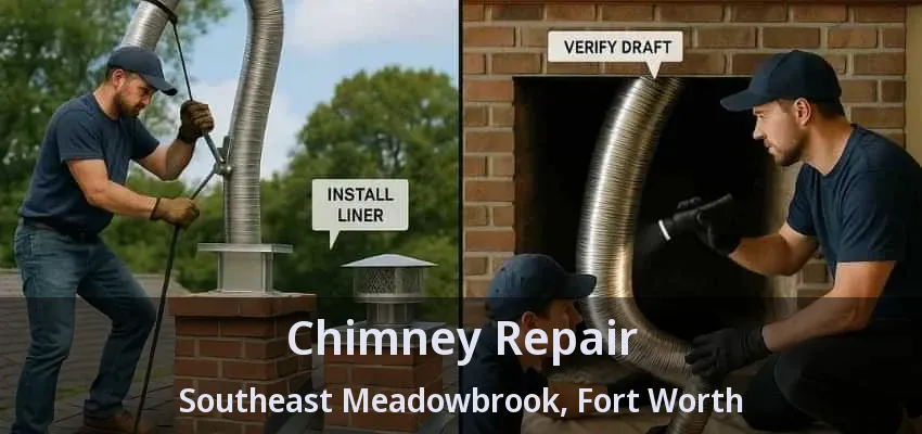 Chimney Repair Southeast Meadowbrook, Fort Worth - TX
