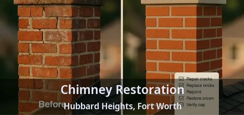 Chimney Restoration Hubbard Heights, Fort Worth - TX