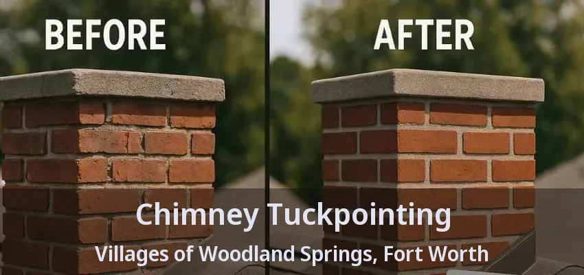 Chimney Tuckpointing Villages of Woodland Springs, Fort Worth - TX