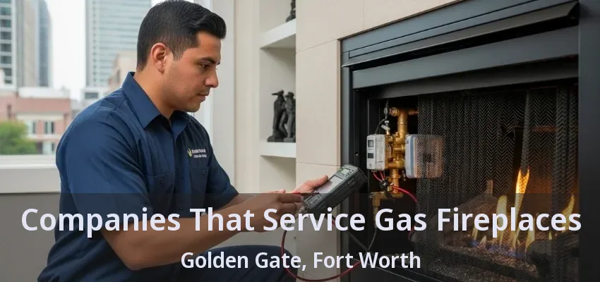 Companies That Service Gas Fireplaces Golden Gate, Fort Worth - TX