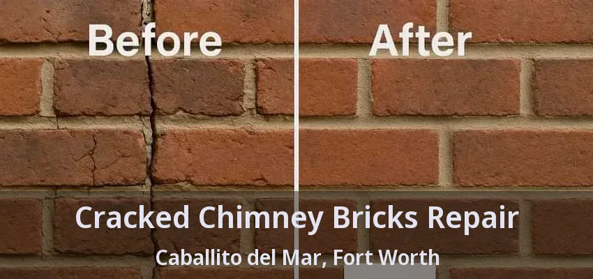 Cracked Chimney Bricks Repair Caballito del Mar, Fort Worth - TX