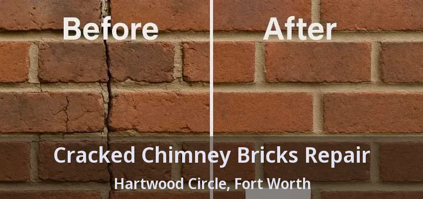 Cracked Chimney Bricks Repair Hartwood Circle, Fort Worth - TX