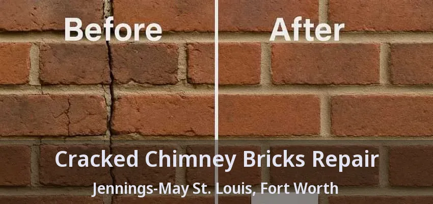 Cracked Chimney Bricks Repair Jennings-May St. Louis, Fort Worth - TX