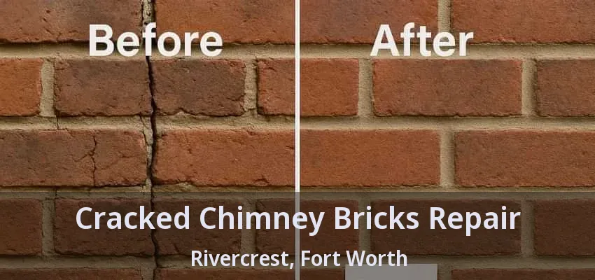 Cracked Chimney Bricks Repair Rivercrest, Fort Worth - TX