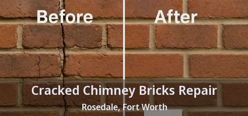 Cracked Chimney Bricks Repair Rosedale, Fort Worth - TX