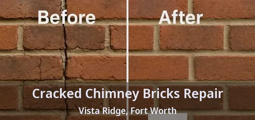 Cracked Chimney Bricks Repair Vista Ridge, Fort Worth - TX