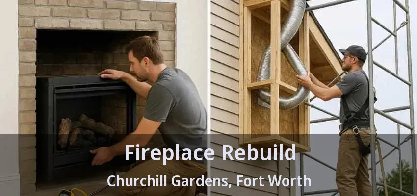 Fireplace Rebuild Churchill Gardens, Fort Worth - TX