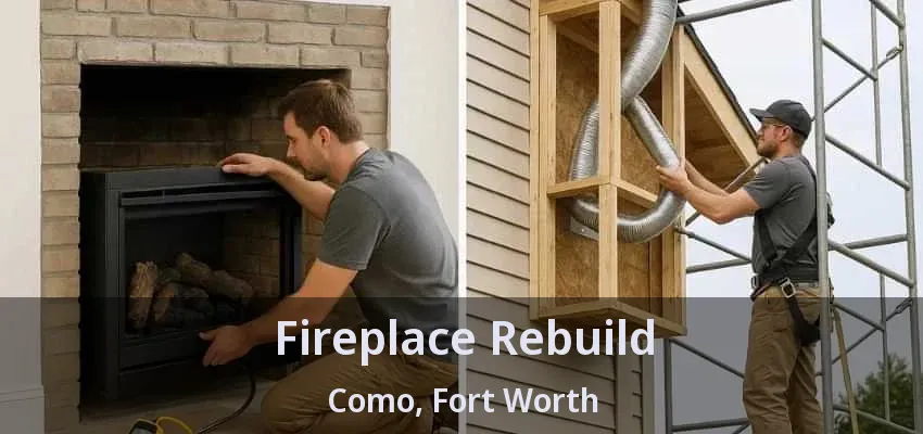 Fireplace Rebuild Como, Fort Worth - TX