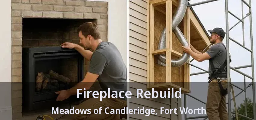 Fireplace Rebuild Meadows of Candleridge, Fort Worth - TX