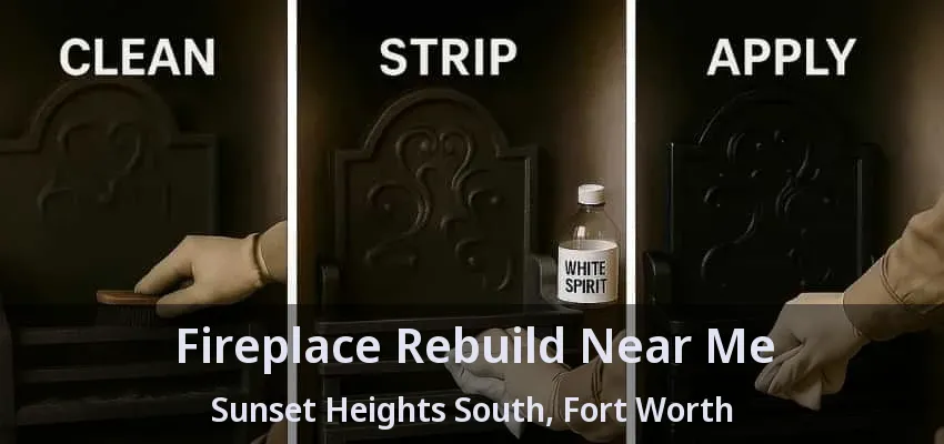 Fireplace Rebuild Near Me Sunset Heights South, Fort Worth - TX