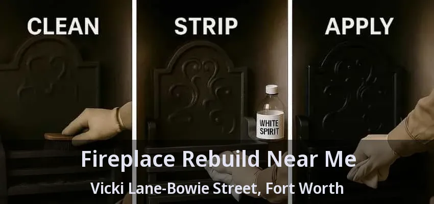 Fireplace Rebuild Near Me Vicki Lane-Bowie Street, Fort Worth - TX