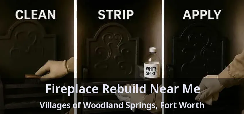 Fireplace Rebuild Near Me Villages of Woodland Springs, Fort Worth - TX