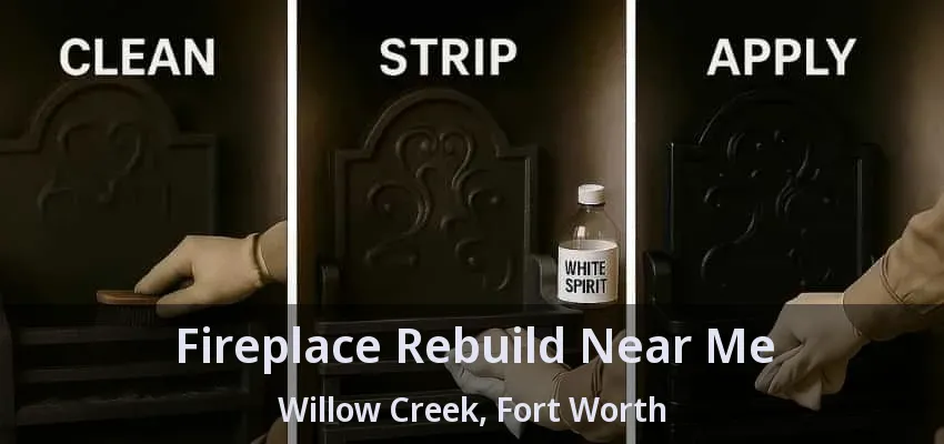 Fireplace Rebuild Near Me Willow Creek, Fort Worth - TX