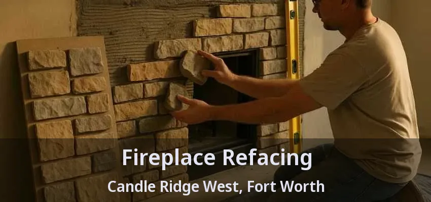 Fireplace Refacing Candle Ridge West, Fort Worth - TX