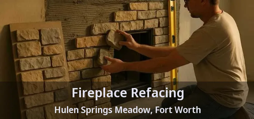 Fireplace Refacing Hulen Springs Meadow, Fort Worth - TX