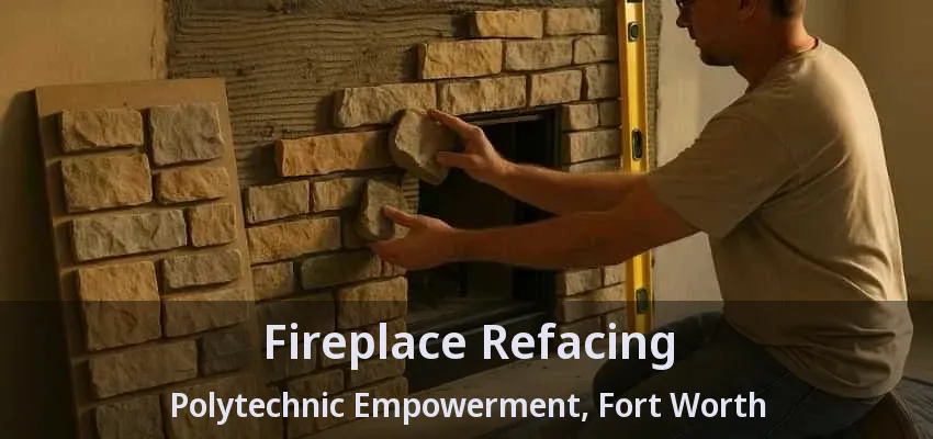 Fireplace Refacing Polytechnic Empowerment, Fort Worth - TX
