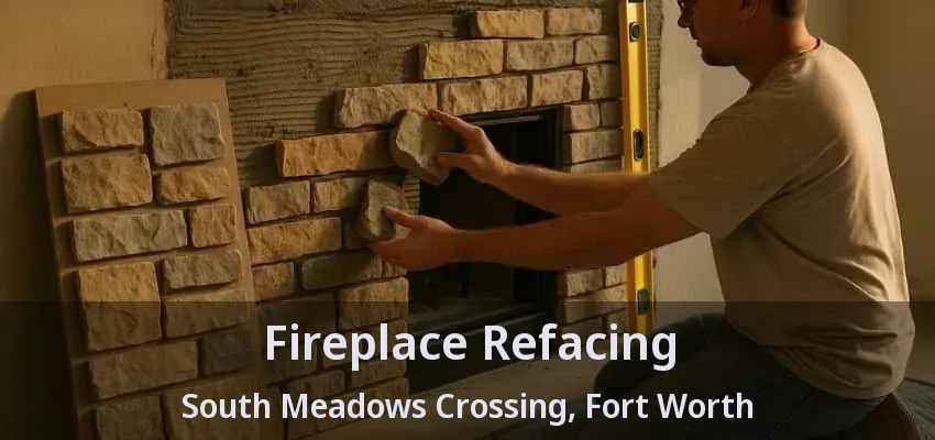 Fireplace Refacing South Meadows Crossing, Fort Worth - TX