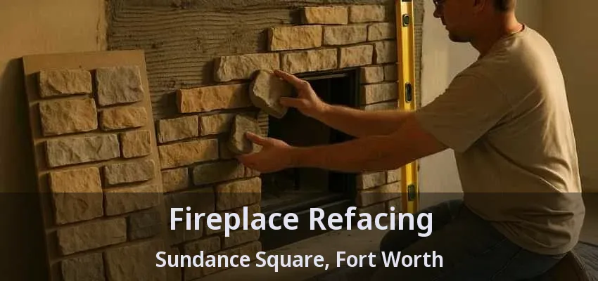 Fireplace Refacing Sundance Square, Fort Worth - TX