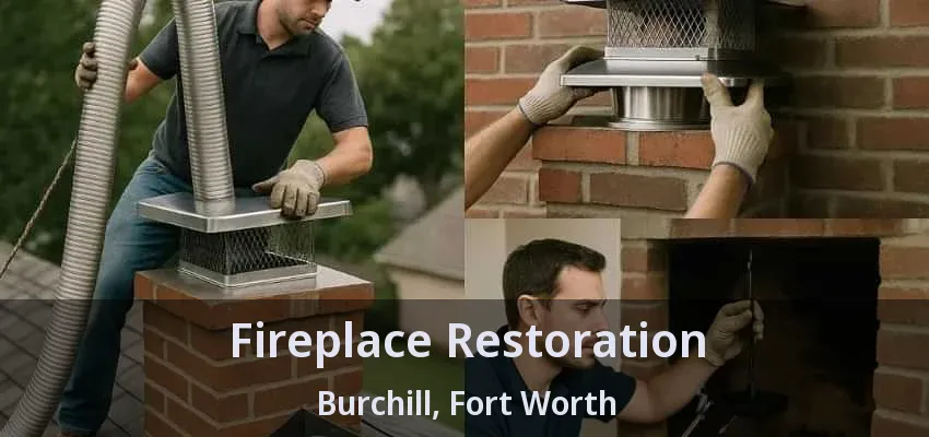 Fireplace Restoration Burchill, Fort Worth - TX