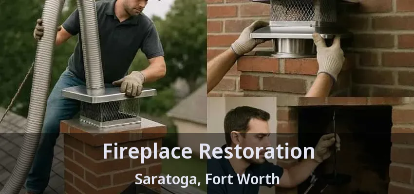 Fireplace Restoration Saratoga, Fort Worth - TX