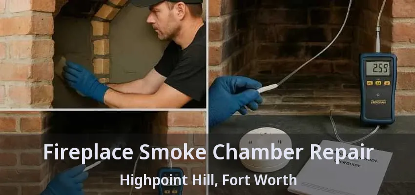 Fireplace Smoke Chamber Repair Highpoint Hill, Fort Worth - TX