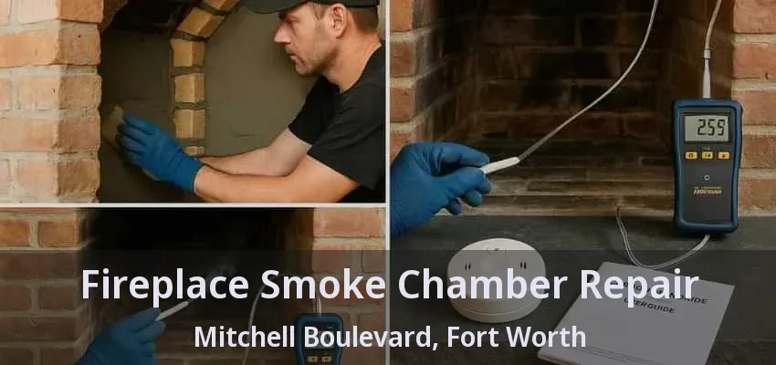 Fireplace Smoke Chamber Repair Mitchell Boulevard, Fort Worth - TX