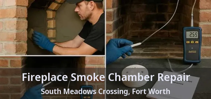 Fireplace Smoke Chamber Repair South Meadows Crossing, Fort Worth - TX