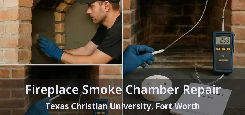 Fireplace Smoke Chamber Repair Texas Christian University, Fort Worth - TX