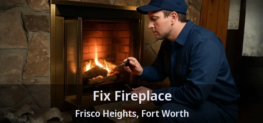 Fix Fireplace Frisco Heights, Fort Worth - TX